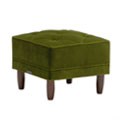 Ottoman 綠絨椅凳