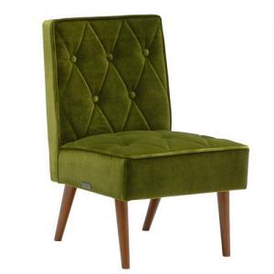 Café Chair 綠絨沙發椅