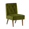 Café Chair 綠絨沙發椅