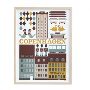 Copenhagen 哥本哈根海報
