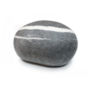 Stone No.5 深灰鵝卵石椅凳