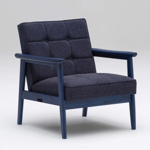 K chair 藍色單人沙發