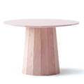 Colour Wood 粉紅色咖啡桌