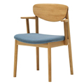 CW56 短扶手座墊椅