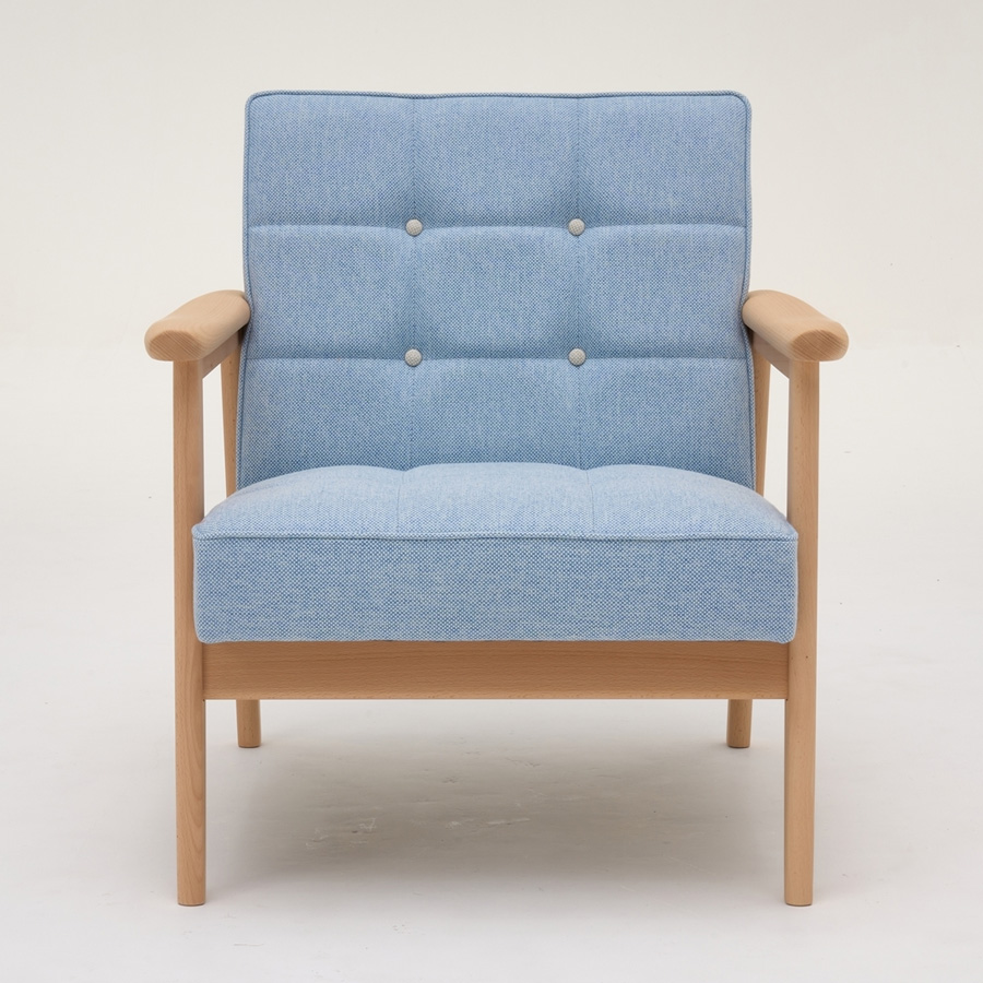 K Chair Okinawa Minsah 單人沙發 60 周年紀念款_カリモク60 Karimoku60_日本復古家具 60's
