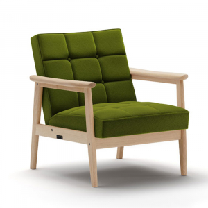 K chair 單人沙發-橡木款