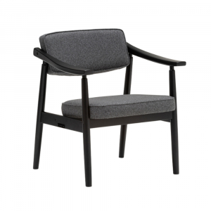 D chair 扶手椅-霧黑款